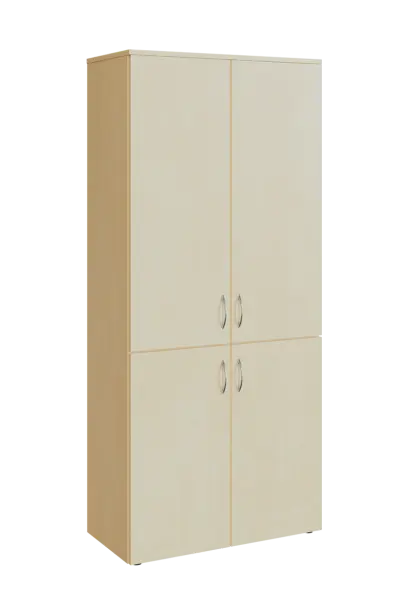 N 5 - 84D kancelářská skříň, 4-dveřová, 1800x800x400, bříza irská